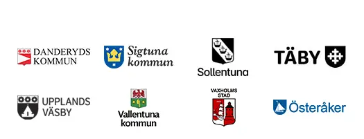 8 kommuner