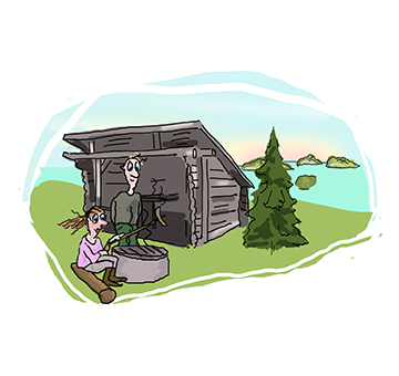 Vindskydd i Stockholms gr&ouml;na kilar